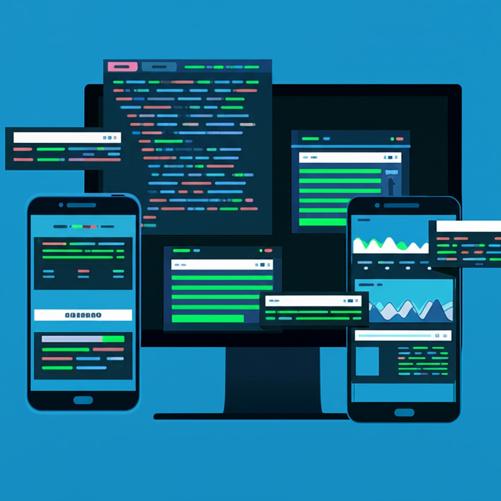 Web Development Illustration